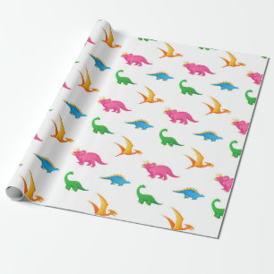 DINOSAURS WRAPPING PAPER