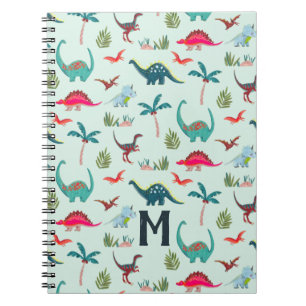 Dinosaurus cute boys all-over print notebook