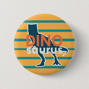 Dinosaurus prehistoric jurassic t-rex animal 6 cm round badge