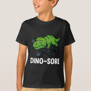 Dinosore Funny T-rex Gym Workout T-Shirt