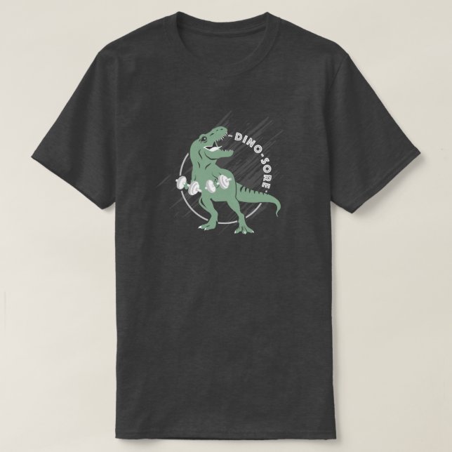 DinoSore Men's T-shirt (Design Front)