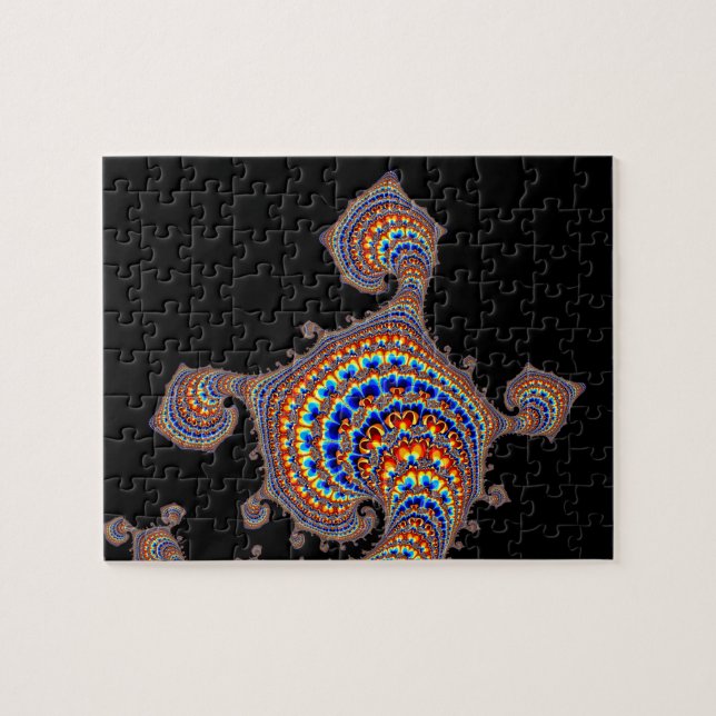 Dinozaur - Fractal Art Jigsaw Puzzle (Horizontal)