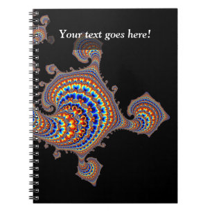 Dinozaur - Fractal Art Notebook