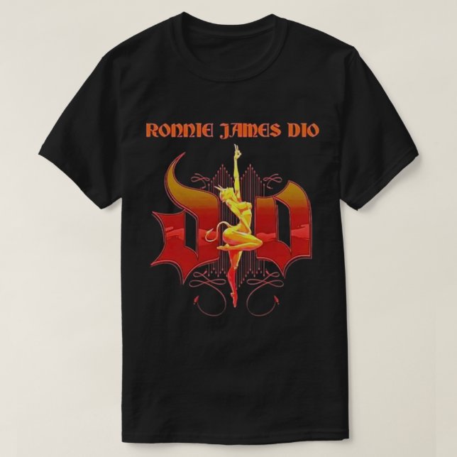 DIO BAND heavy metal         T-Shirt (Design Front)
