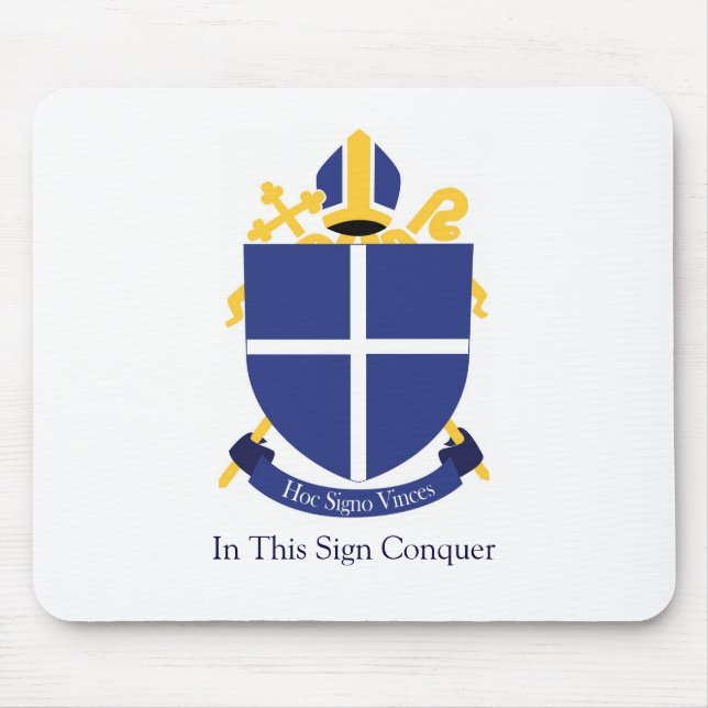 Diocese of the Holy Cross - Mousepad large crest (Front)