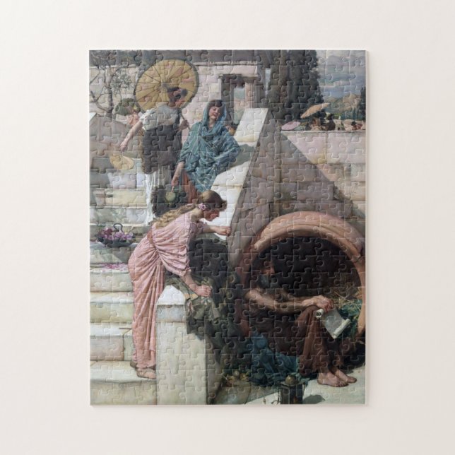 Diogene - John William Waterhouse Jigsaw Puzzle (Vertical)