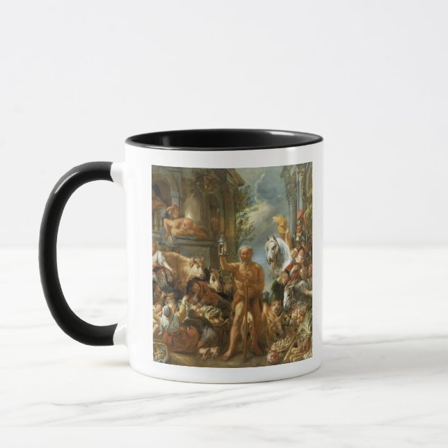 Diogenes Searching for an Honest Man, c.1650-55 (o Mug (Left)