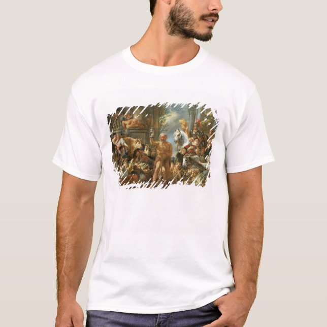 Diogenes Searching for an Honest Man, c.1650-55 (o T-Shirt (Front)