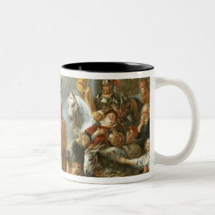 Diogenes Searching for an Honest Man, c.1650-55 (o Two-Tone Coffee Mug