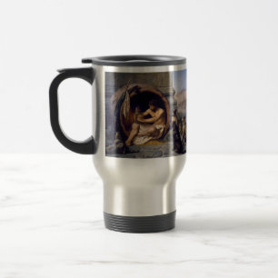 Diogenes Surrounded by Dogs - by Jean Leon Gerome Travel Mug