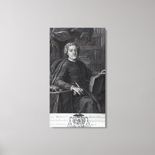 Diogo Barbosa Machado Canvas Print (Front)