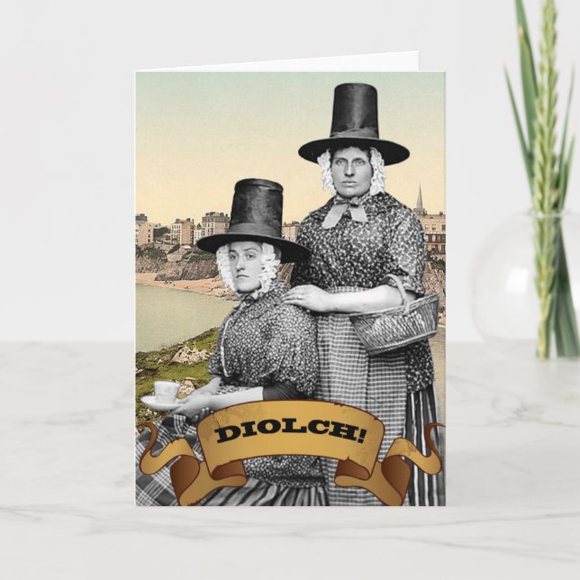 Diolch Thank You Card (Front)