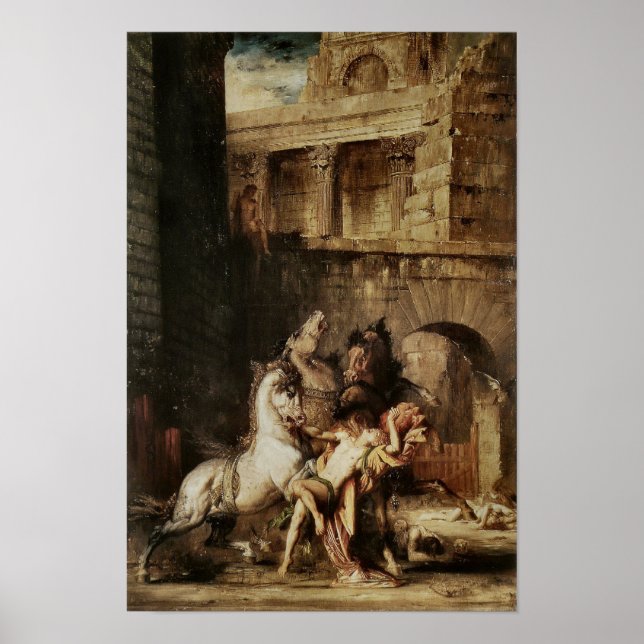 Diomedes Devoured By His Horses Poster (Front)