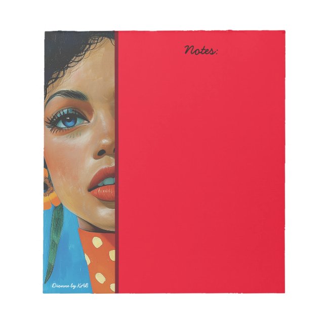 Dionne by KAB Notepads (Front)