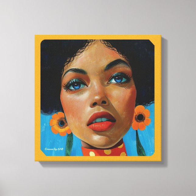 Dionne by KAB Premium Wrapped Canvas (Front)