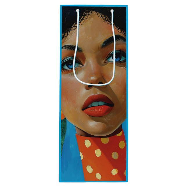 Dionne by KAB Wine Gift Bag (Front)