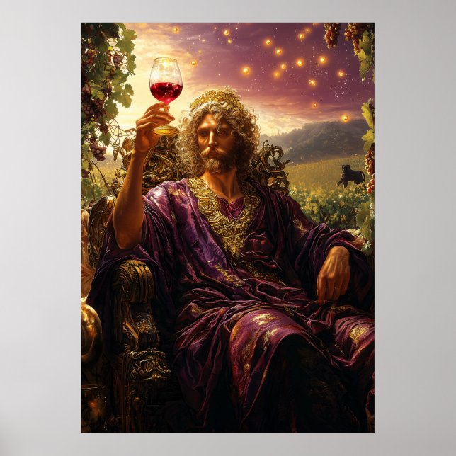 Dionysus, God of Wine and Fun - Master Poster (Front)