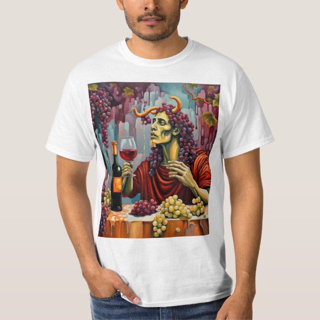 Dionysus inebriated T-Shirt (Front)