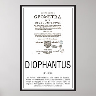 Diophantus Poster
