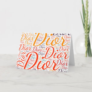 Dior Card