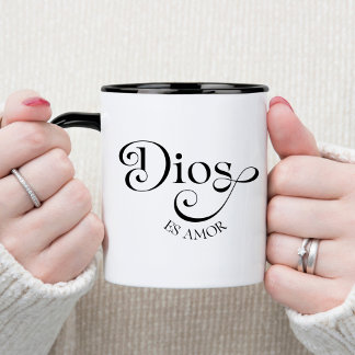 Dios Es Amor Spanish Christian Coffee Mug
