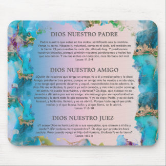 Dios Padre Nuestro Amigo Juez Justo Mouse Mat