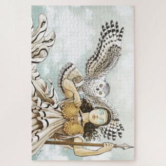 Diosa Atenea - Puzzle +1000 piezas