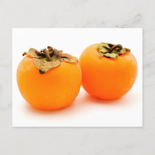Diospyros kaki postcard