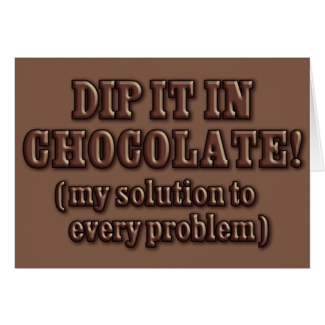 Dip It In Chocolate (Front Horizontal)
