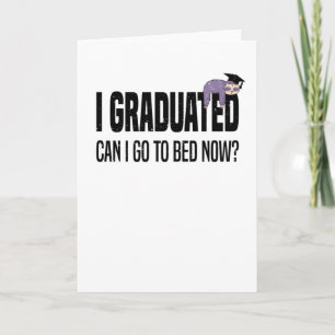 Diplom Sloth Graduation High School Middle School Card