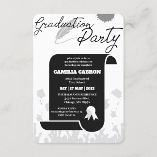 Diploma  enclosure card