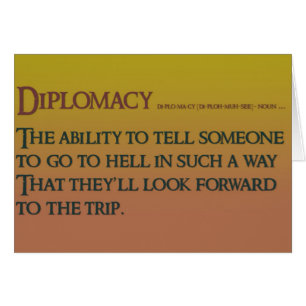 Diplomacy