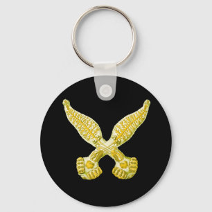 Diplozoon Key Ring