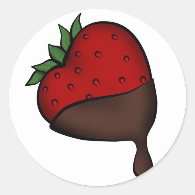 Dipped Classic Round Sticker (Front)