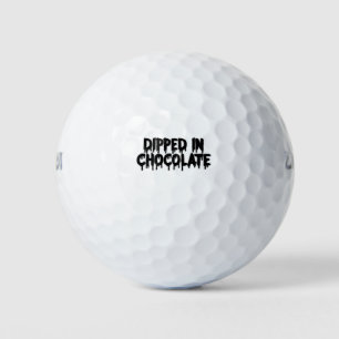 Dipped In Chocolate Golf Balls