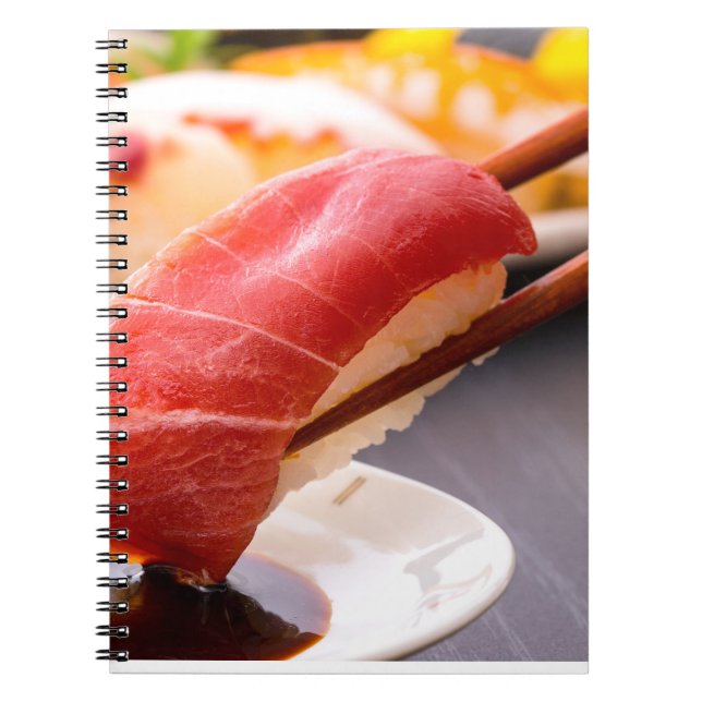 Dipped in Flavor – Sushi Notebook by SUSHIMI (Front)