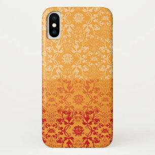 Dipped Vintage Elegant Chic Damask Lace Florals iPhone X Case