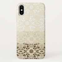 Dipped Vintage Elegant Chic Damask Lace Florals