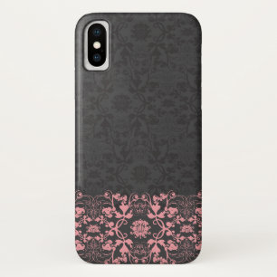 Dipped Vintage Elegant Chic Damask Lace Florals iPhone X Case