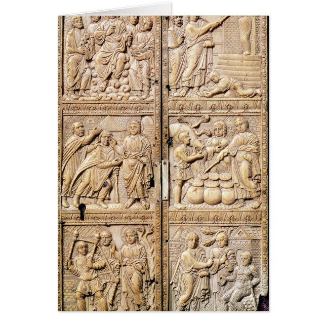Diptych showing the Miracles of Christ (Front)