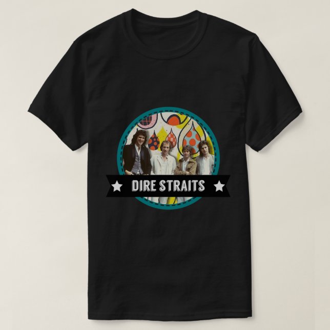 Dire-Straits merch   T-Shirt (Design Front)