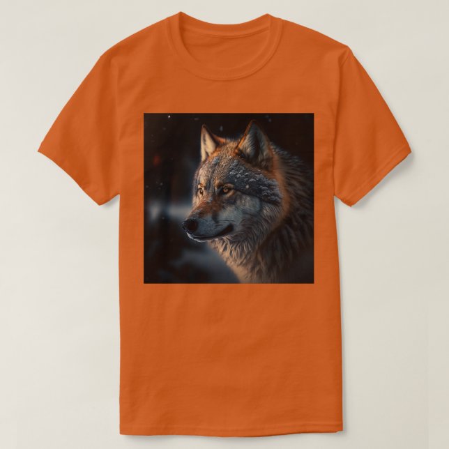 Dire Wolf Ai Artificial Intelligence Art Work 2 T-Shirt (Design Front)