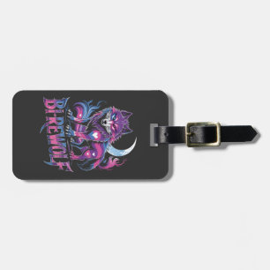 Dire Wolf Birewolf Bisexual LGBT Luggage Tag