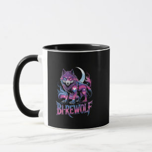 Dire Wolf Birewolf Bisexual LGBT Mug