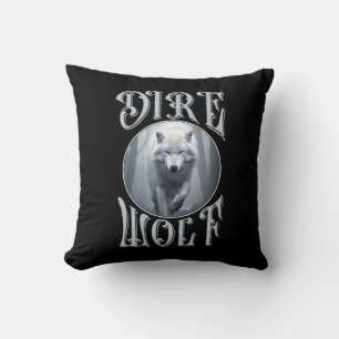 Dire wolf reunion cushion