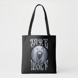 Dire wolf reunion tote bag