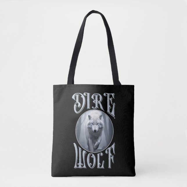 Dire wolf reunion tote bag (Front)