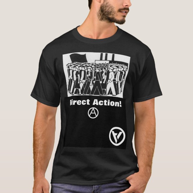 direct action! t-shirt (Front)