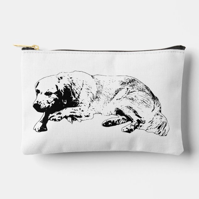 Direct Calm Keeps All Your Essentials Secure Accessory Pouch (Front)