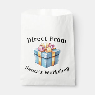 Direct From Santa's Workshop Favour Bags